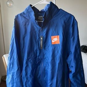 NIKE WINDBREAKER ROYAL BLUE 2XL - NWT MENS